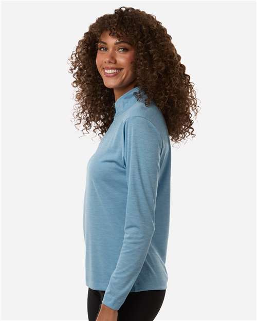 AllPro Women's Pro-Lock Performance Mélange Quarter-Zip Pullover 4HM70L