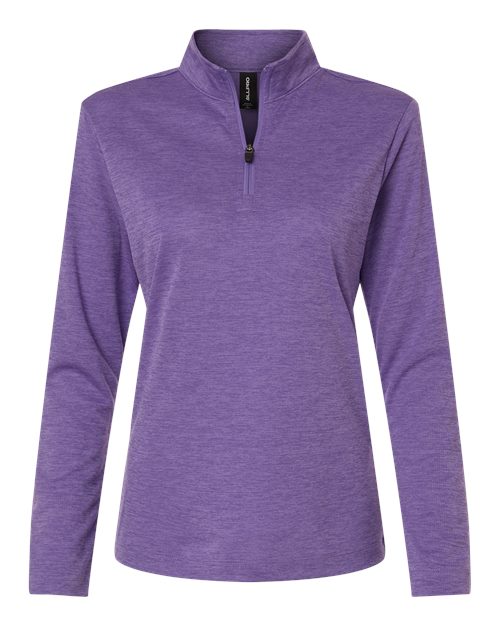 AllPro Women's Pro-Lock Performance Mélange Quarter-Zip Pullover 4HM70L