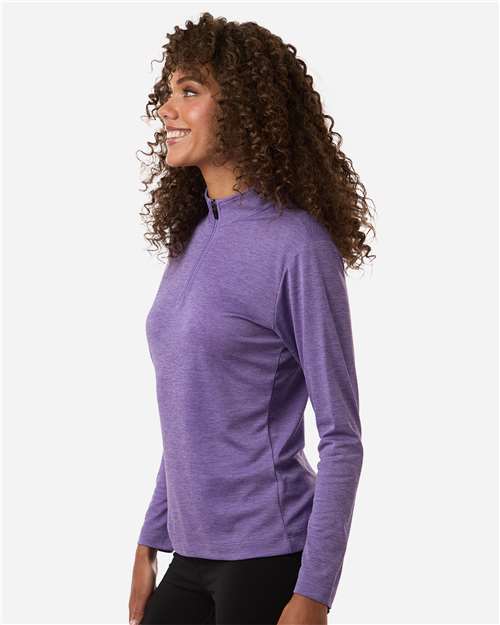AllPro Women's Pro-Lock Performance Mélange Quarter-Zip Pullover 4HM70L