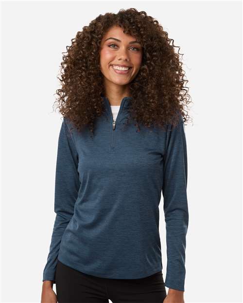 AllPro Women's Pro-Lock Performance Mélange Quarter-Zip Pullover 4HM70L