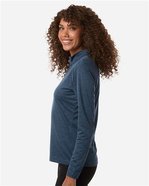 AllPro Women's Pro-Lock Performance Mélange Quarter-Zip Pullover 4HM70L