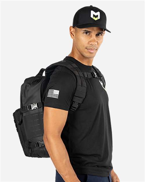 MERET Delta 24L Black Backpack DL24