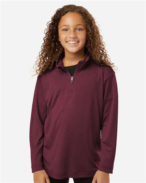 AllPro Youth Pro-Lock Performance Quarter-Zip Pullover 41870Y