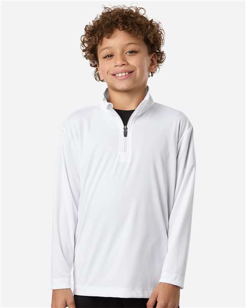 AllPro Youth Pro-Lock Performance Quarter-Zip Pullover 41870Y