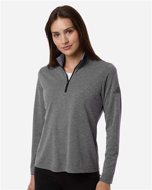 Adidas Women's Lightweight Quarter-Zip Pullover A400
