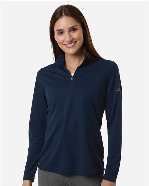 Adidas Women's Lightweight Quarter-Zip Pullover A400