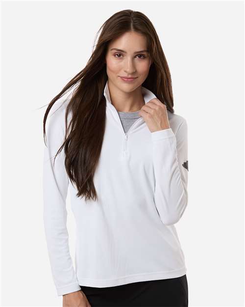 Adidas Women's Lightweight Quarter-Zip Pullover A400