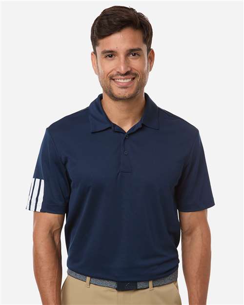 Adidas Men's Performance 3-Stripes Climacool Polo A719