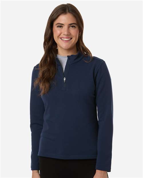 AllPro Women's Stretch Quarter-Zip Fleece Pullover STF870L