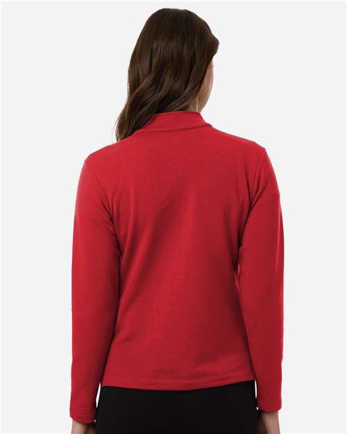 AllPro Women's Stretch Quarter-Zip Fleece Pullover STF870L