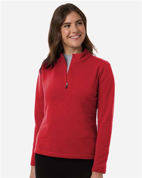 AllPro Women's Stretch Quarter-Zip Fleece Pullover STF870L