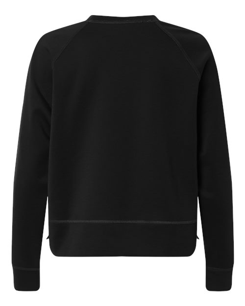 Adidas Women's Beyond Side-Snap Crewneck Sweatshirt A1014