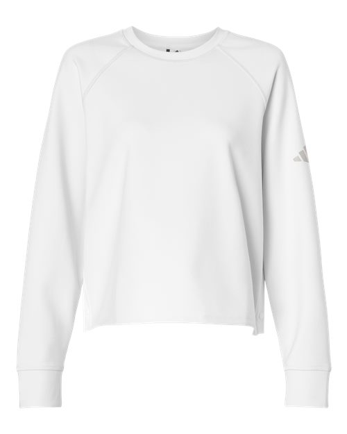 Adidas Women's Beyond Side-Snap Crewneck Sweatshirt A1014