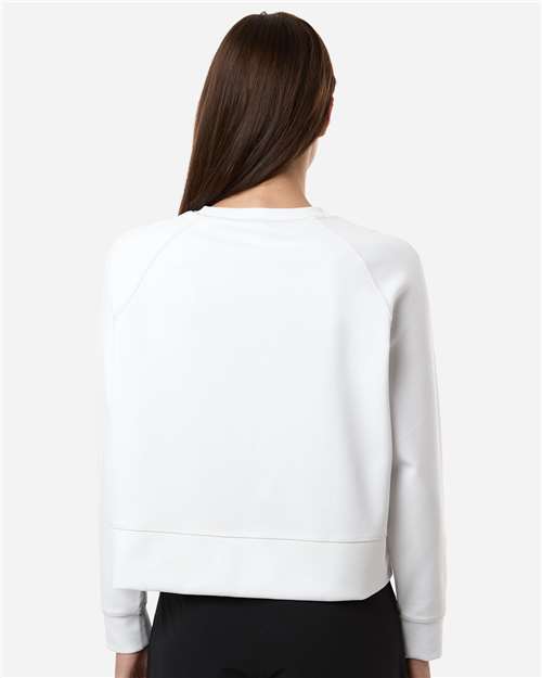 Adidas Women's Beyond Side-Snap Crewneck Sweatshirt A1014