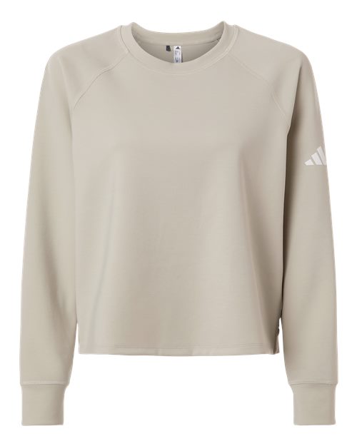 Adidas Women's Beyond Side-Snap Crewneck Sweatshirt A1014