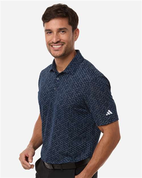 Adidas Men's Ultimate365 Mesh Tango Print Climacool Polo A2023