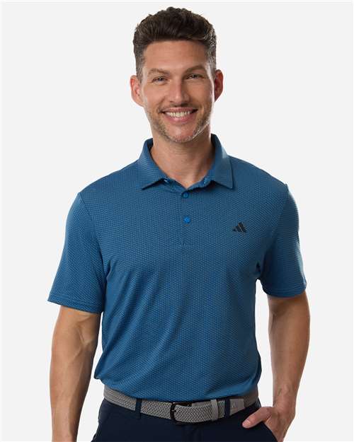 Adidas Men's Performance Textured Polo A2024