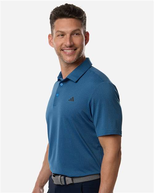 Adidas Men's Performance Textured Polo A2024