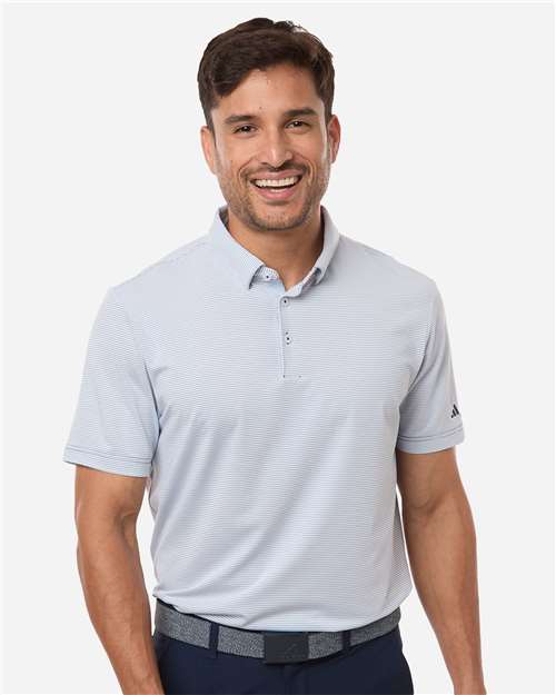 Adidas Men's Ultimate365 Pencil Stripe Climacool Polo A2026