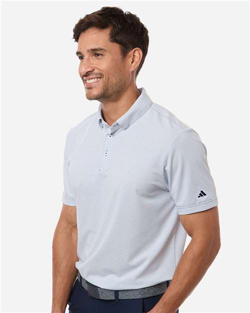 Adidas Men's Ultimate365 Pencil Stripe Climacool Polo A2026