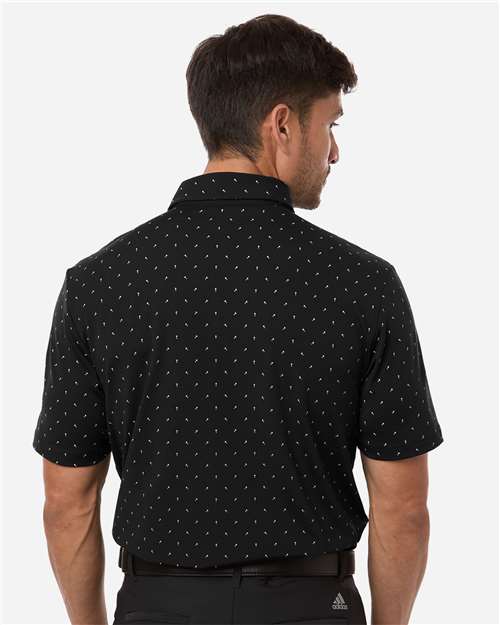 Adidas Men's Ultimate365 Micro Print Polo A2028