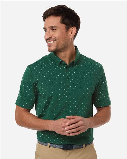 Adidas Men's Ultimate365 Micro Print Polo A2028