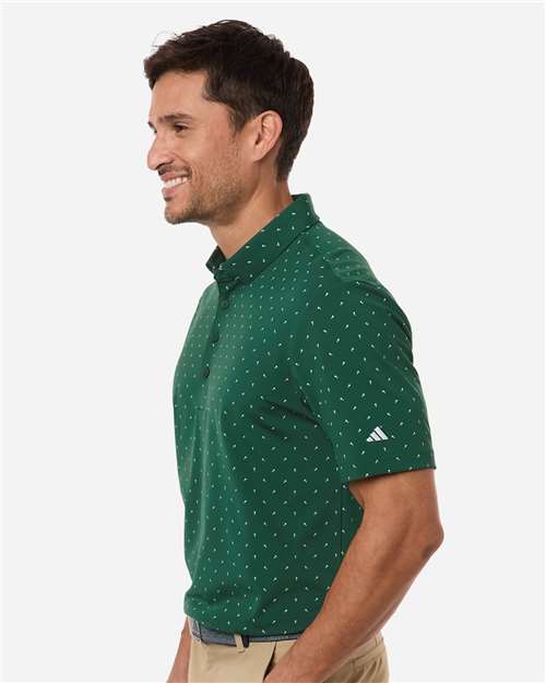 Adidas Men's Ultimate365 Micro Print Polo A2028