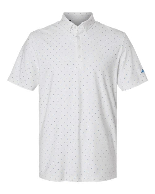 Adidas Men's Ultimate365 Micro Print Polo A2028