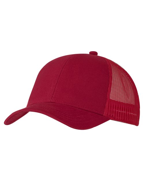 Big Accessories Youth Twill Front Trucker Cap BX019Y
