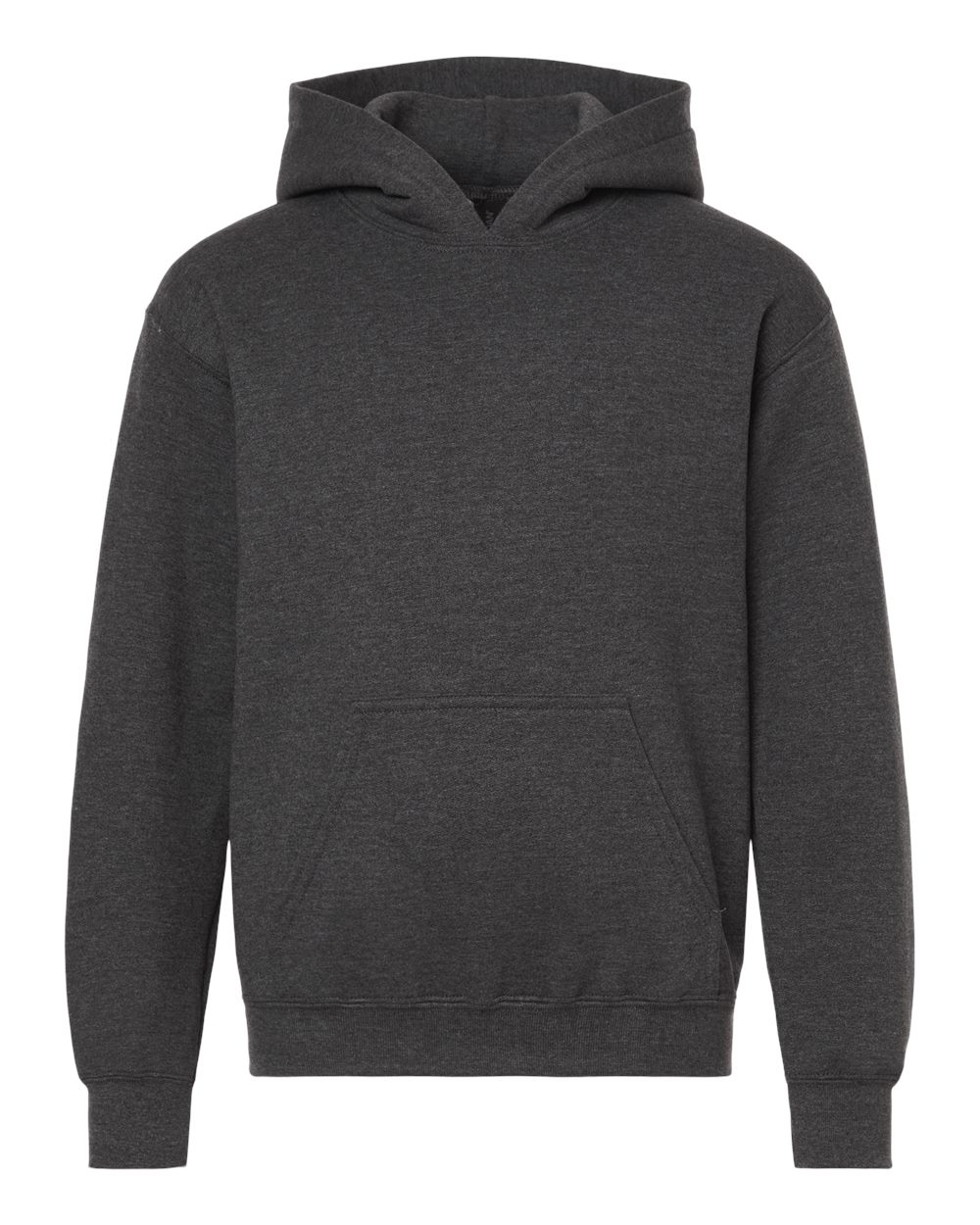 Gildan 18500B - Youth Heavy Blend™ Hooded Sweatshirt - Fan Charcoal Heather