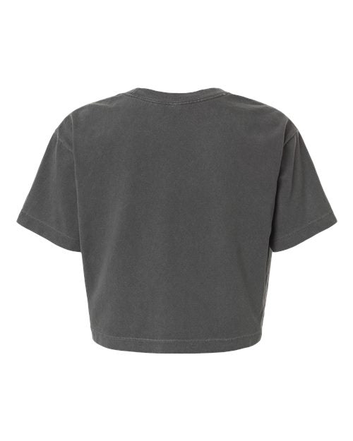 American Apparel Women's Garment-Dyed Heavyweight Cropped Tee 1302GD