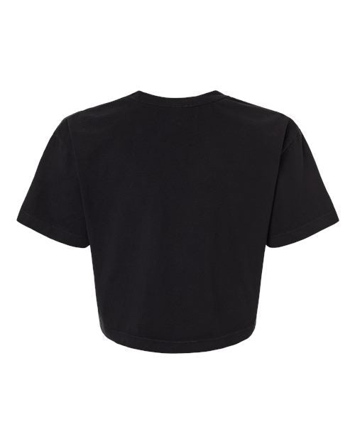 American Apparel Women's Garment-Dyed Heavyweight Cropped Tee 1302GD
