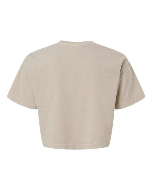 American Apparel Women's Garment-Dyed Heavyweight Cropped Tee 1302GD