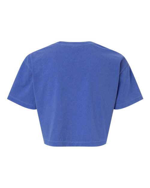 American Apparel Women's Garment-Dyed Heavyweight Cropped Tee 1302GD