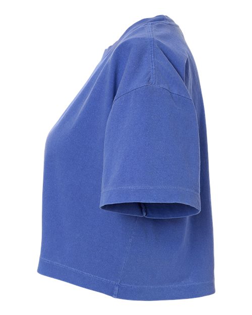 American Apparel Women's Garment-Dyed Heavyweight Cropped Tee 1302GD