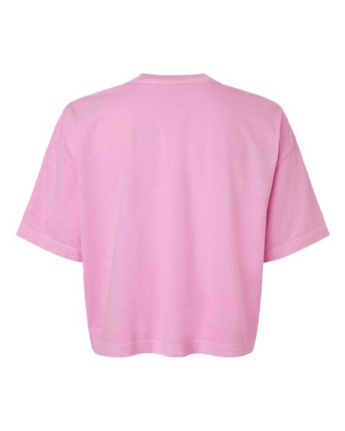 American Apparel Women's Garment-Dyed Heavyweight Cropped Tee 1302GD