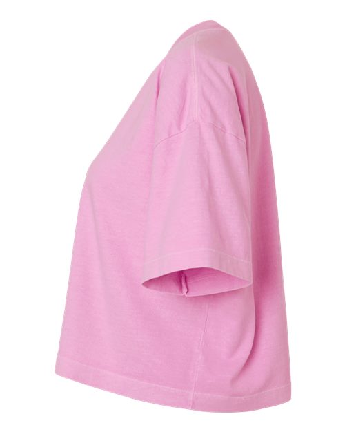 American Apparel Women's Garment-Dyed Heavyweight Cropped Tee 1302GD