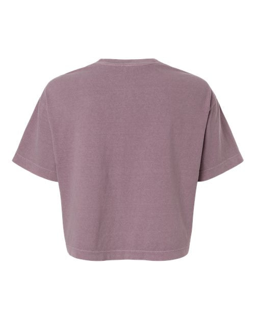 American Apparel Women's Garment-Dyed Heavyweight Cropped Tee 1302GD