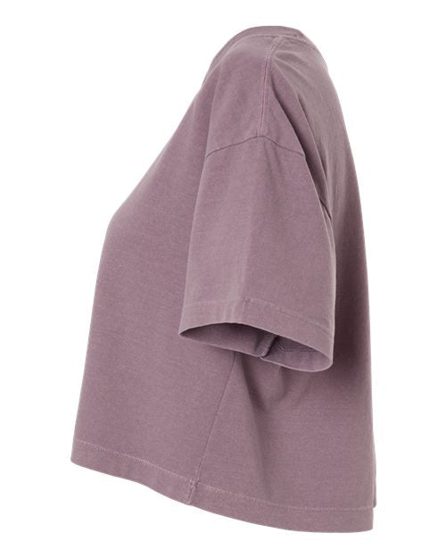 American Apparel Women's Garment-Dyed Heavyweight Cropped Tee 1302GD