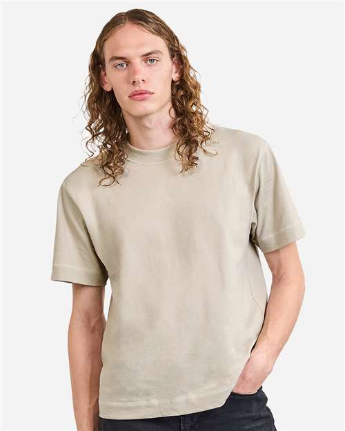 American Apparel Unisex Heavyweight Cotton Mid-Length Tee 13ML0