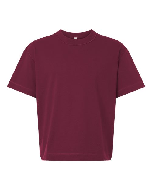 American Apparel Unisex Heavyweight Cotton Mid-Length Tee 13ML0