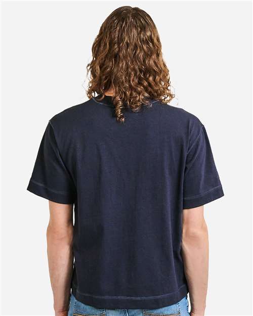 American Apparel Unisex Heavyweight Cotton Mid-Length Tee 13ML0