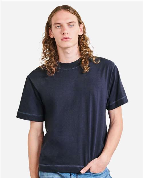 American Apparel Unisex Heavyweight Cotton Mid-Length Tee 13ML0