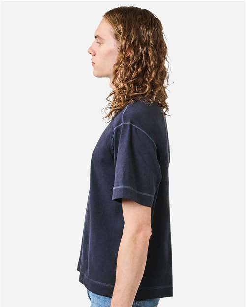 American Apparel Unisex Heavyweight Cotton Mid-Length Tee 13ML0