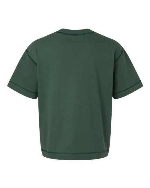 American Apparel Unisex Heavyweight Cotton Mid-Length Tee 13ML0