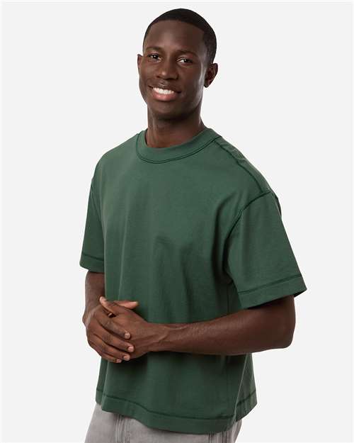 American Apparel Unisex Heavyweight Cotton Mid-Length Tee 13ML0