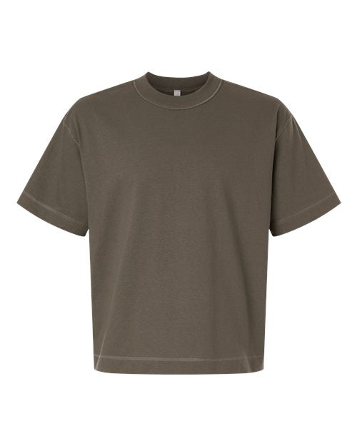 American Apparel Unisex Heavyweight Cotton Mid-Length Tee 13ML0