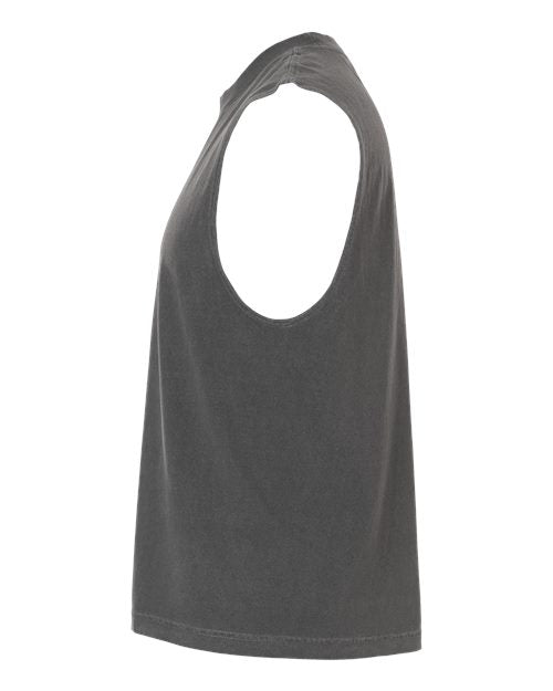 American Apparel Unisex Heavyweight Cotton Garment-Dyed Mid-Length Muscle Tee 207GD