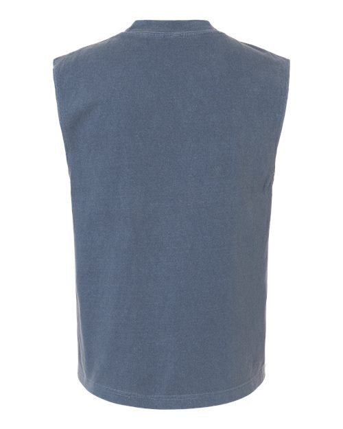 American Apparel Unisex Heavyweight Cotton Garment-Dyed Mid-Length Muscle Tee 207GD