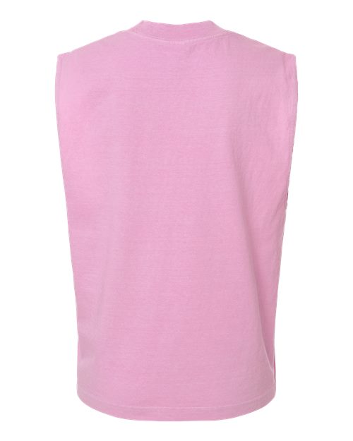 American Apparel Unisex Heavyweight Cotton Garment-Dyed Mid-Length Muscle Tee 207GD
